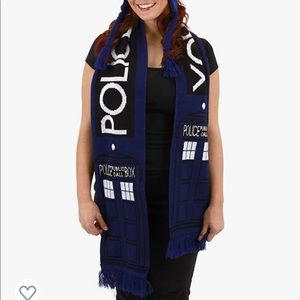 elope Doctor Who Tardis Knit Scarf
